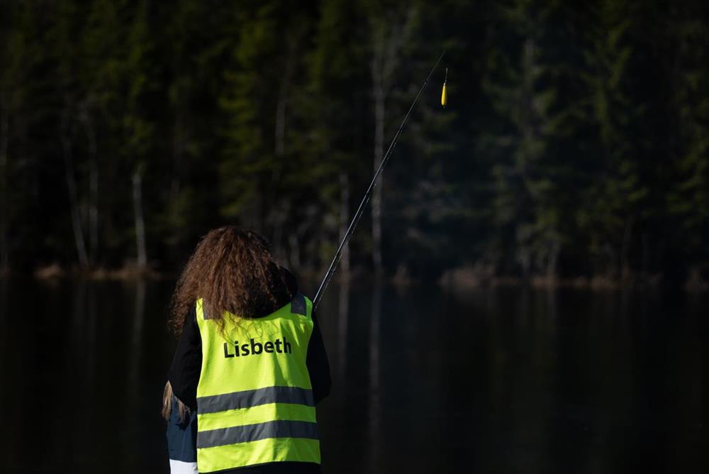 Øver med dupp - Klikk for stort bilde