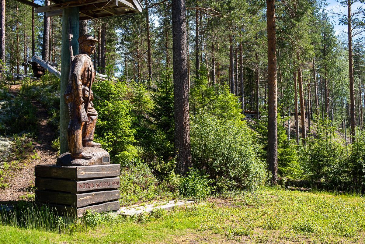Norsk soldat 1940 - Klikk for stort bilde